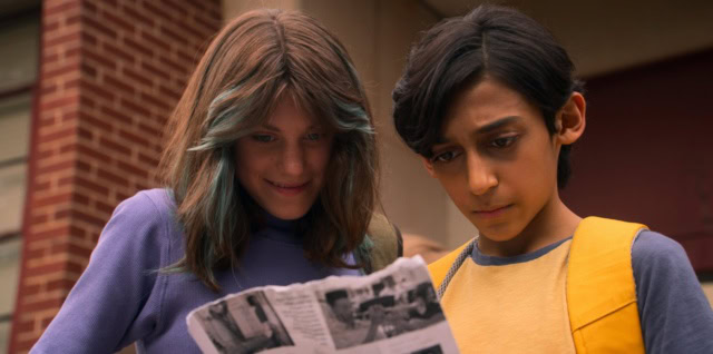 Max and Ben (Abigail Pniowsky and Lucian-River Chauhan) in Me