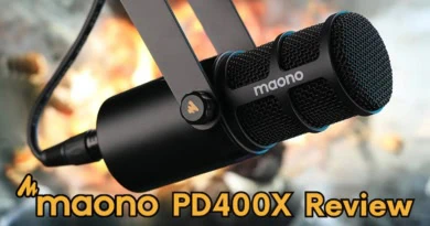 Maono PD400X Microphone Review Banner