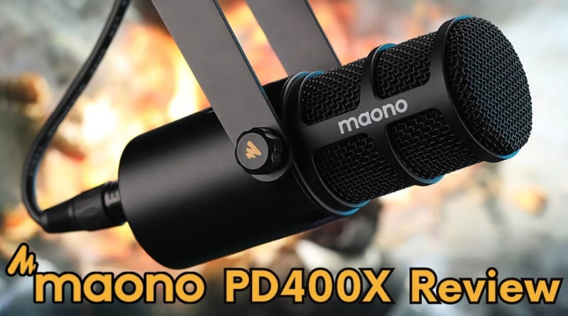 Maono PD400X Microphone Review Banner