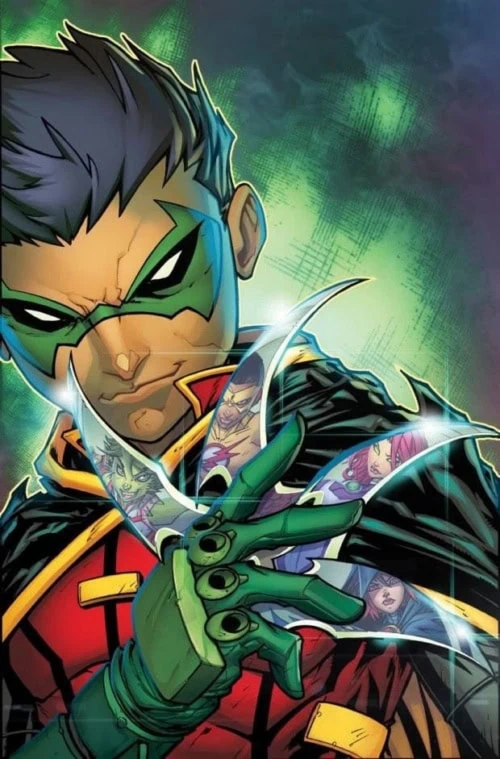 Damian Wayne as Robin in DC Comic Books