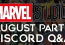 August Part 1 Discord Q&A Banner