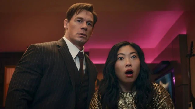 John Cena and Awkwafina in 'Jackpot!'