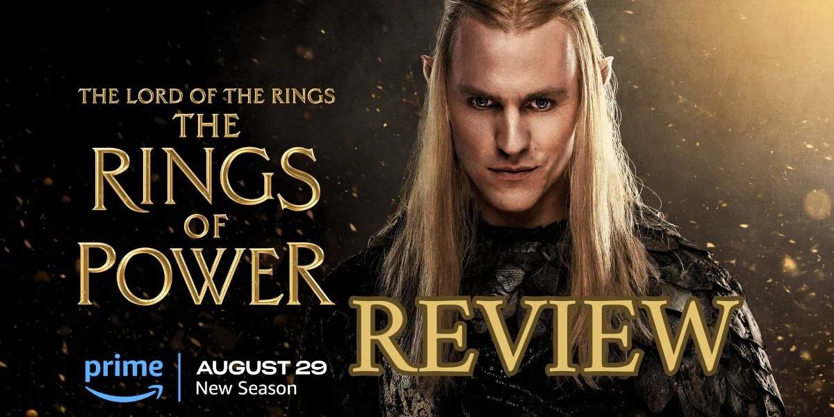 Lord of the Rings the rings of power season 2 review banner