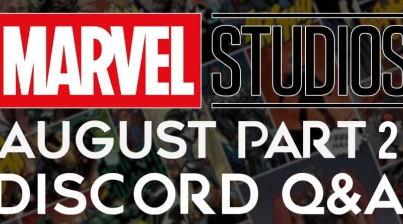 Marvel Studios The Cosmic Circus Discord Q&A with Alex Perez August 2024 part 2 banner