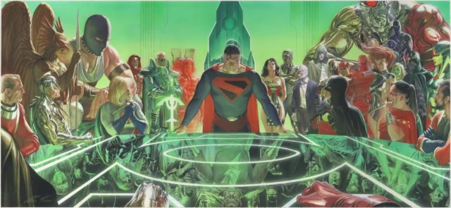 DC's Kingdom Come cover Superman