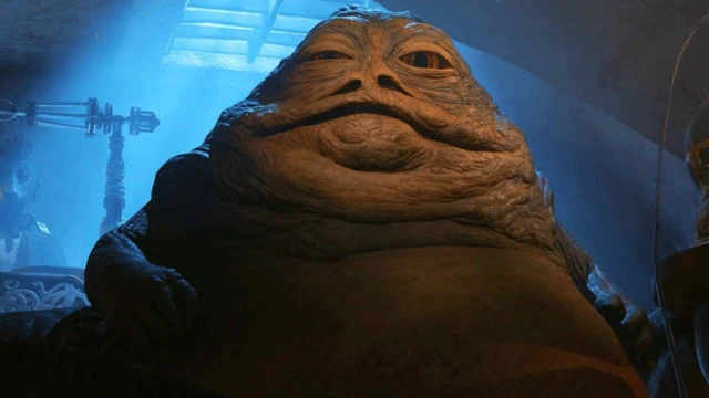 Jabba the Hutt in 'Star Wars: Outlaws'