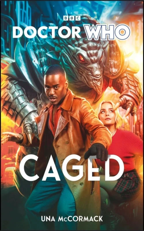 Doctor Who Caged by Una McCormack book cover