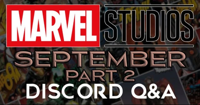 Marvel Studios Discord Q&A Banner for September, Part 2