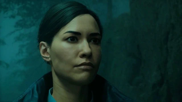 Janina Gavankar as Agent Estevez in 'Alan Wake II: The Lake House'