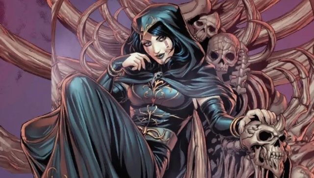 Lady Death in human form (Marvel Comics)