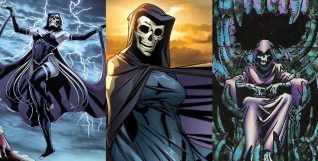 Death as depicted in the comics (Marvel Comics)