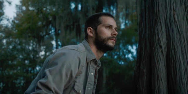 Dylan O'Brien as Paris in Caddo Lake