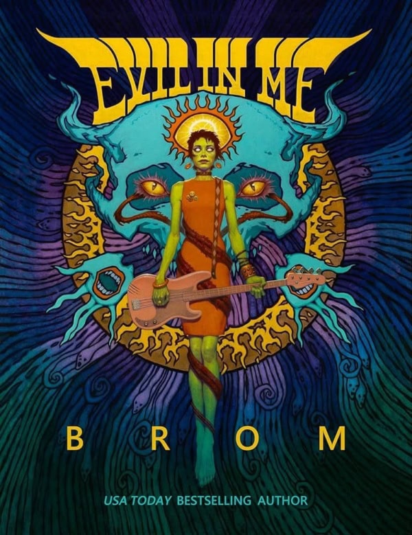 Evil in Me by Brom book cover