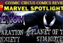 Venom comics Separation Anxiety and Planet of the Symbiotes review banner