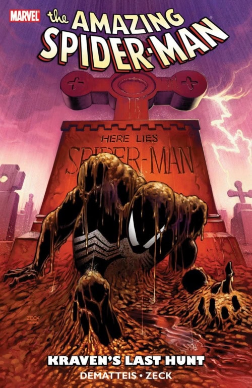 Kraven's Last Hunt comic book cover