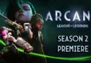 Arcane season 2, premiere review banner featuring characters from the series