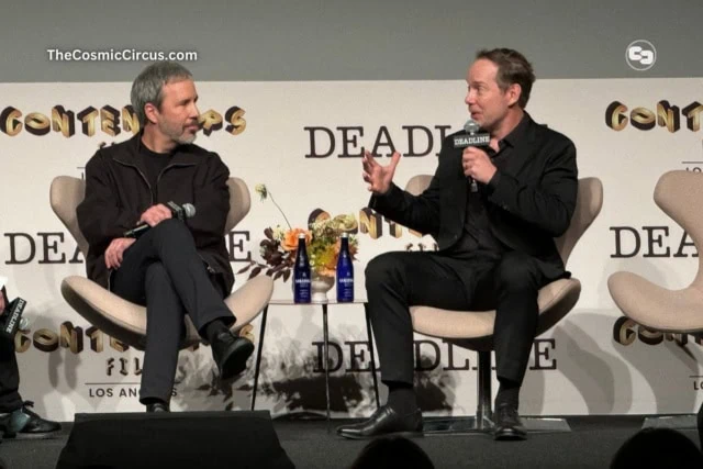 Denis Villeneuve and Jon Spaihts at Deadline Contenders Film 2024 for Dune Part Two