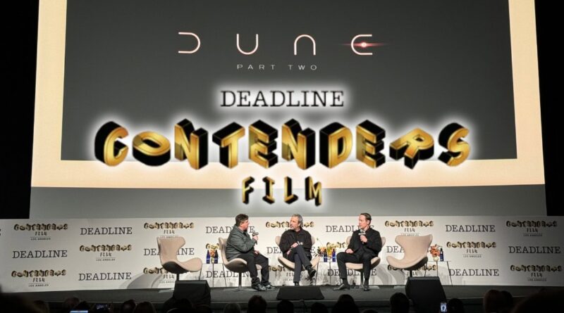 Dune Part Two Deadline Contenders 2024 panel banner