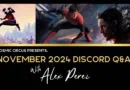 Spider-Man, Miles Morales, Peter Parker, Venom, Eddie Brock, Marvel Sony Q&a banner for November 2024 Discord