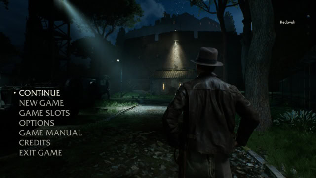 Start Screen in Indiana Jones and the Great Circle