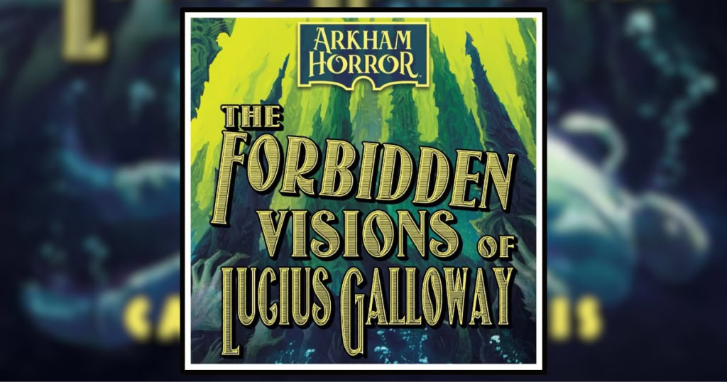 The Forbidden Visions of Lucius Galloway by Carrie Harris Review Banner