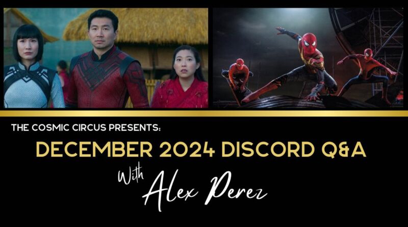Alex Perez December 2024 Discord Q&A