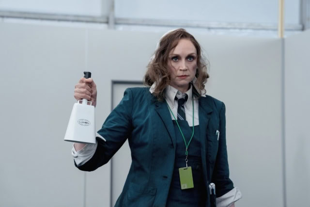 Lorne (Gwendoline Christie) in Severance Season 2