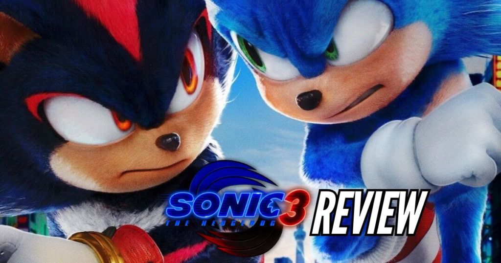 Sonic the Hedgehog 3 movie review banner