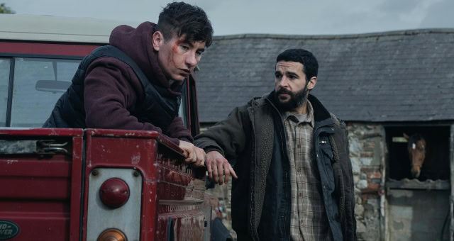 Barry Keoghan and Christopher Abbott in Bring Me Down