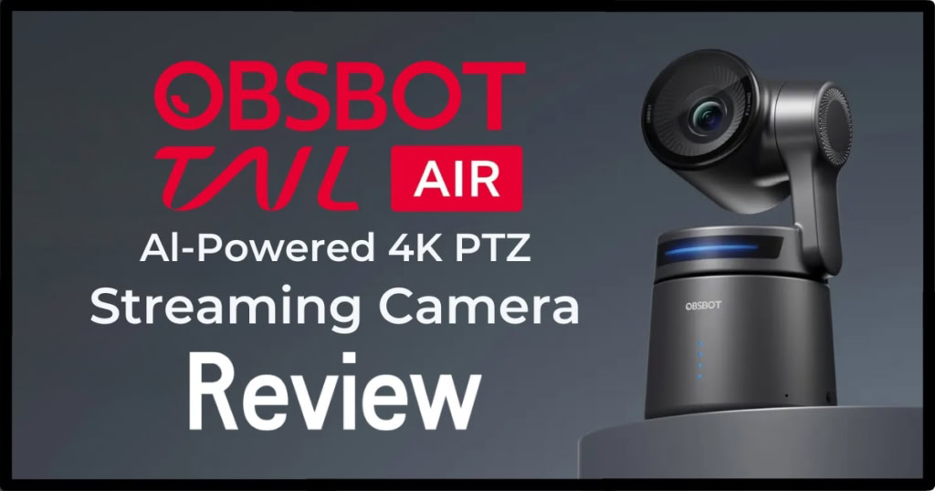 OBSBOT TAIL AIR Review Banner