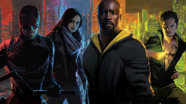 Daredevil, Jessica Jones, Luke Cage & Iron Fist in 'The Defenders'