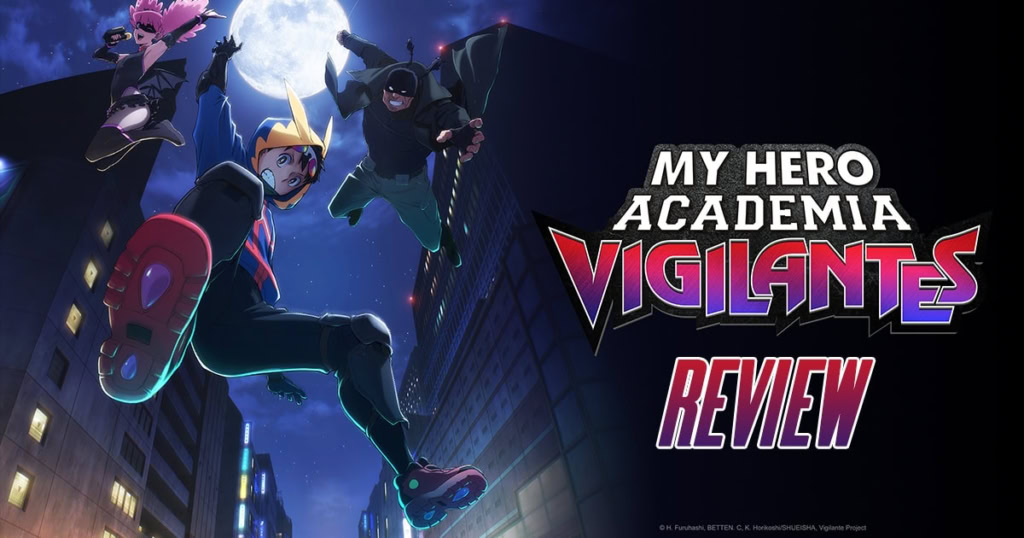 My Hero Academia Vigiliantes Review banner