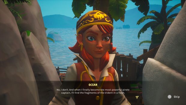Ocean, main character in 'Trident's Tale'