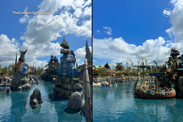 The Isle of Berk in Epic Universe