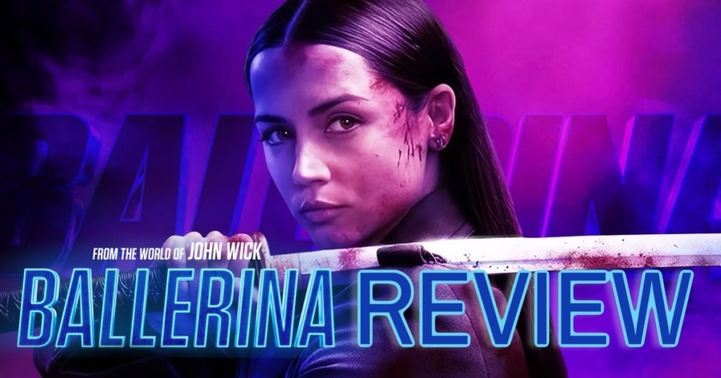 Ballerina movie review banner