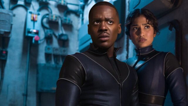 The Doctor & Belinda Chandra in 'Doctor Who' Season 2