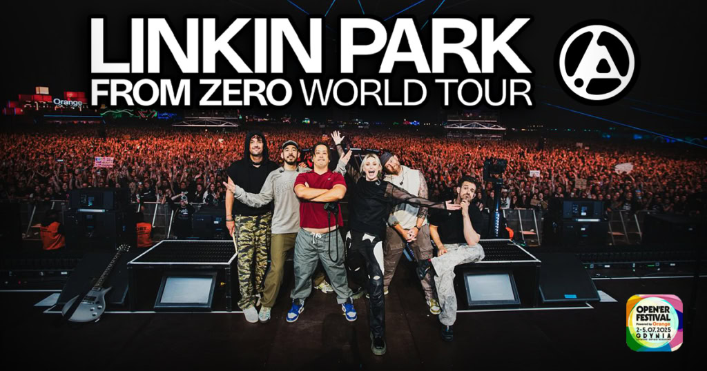 Linkin Park Open'Er '25 banner