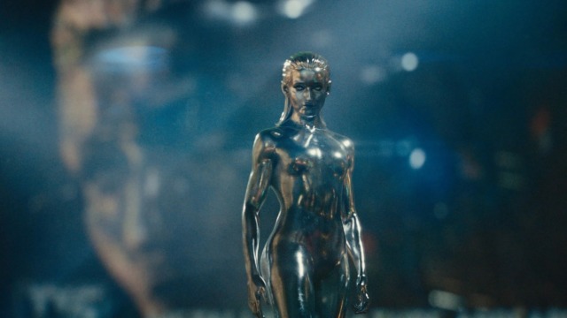 Julia Garner as Silver Surfer Shalla-Bal in 'The Fantastic Four: First Steps