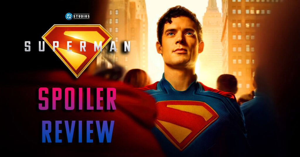 Superman spoiler review banner