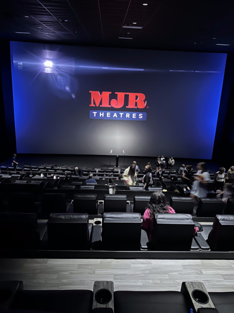 Fantastic Four First Steps screening in IMAX at MJR Troy, MI