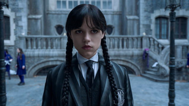 Jenna Ortega in Wednesday Season 2