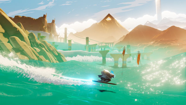 The world of 'Sword of the Sea'