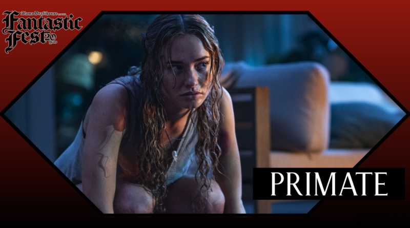 Fantastic Fest 2025 Primate movie review banner
