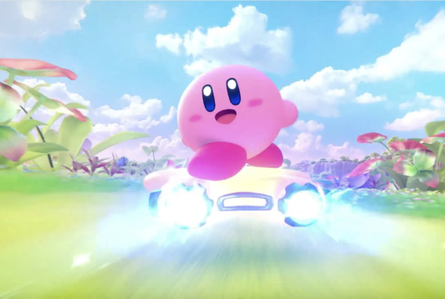 Kirby in 'Kirby Air Riders'