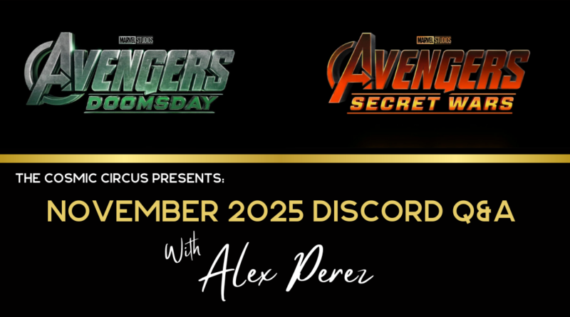 Avengers: Doomsday, Secret Wars Alex Perez Q&A banner