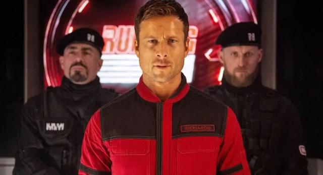 Glen Powell in The Running Man