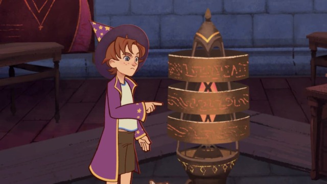 Simon in 'Simon the Sorcerer: Origins' game