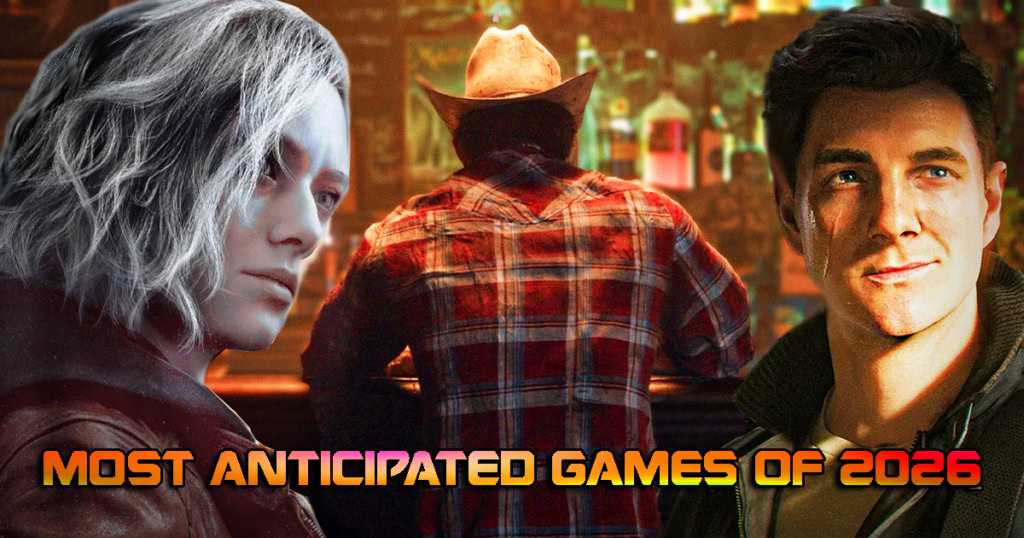 Most anticipated video games of 2026 banner Resident Evil, Wolverine, GTA