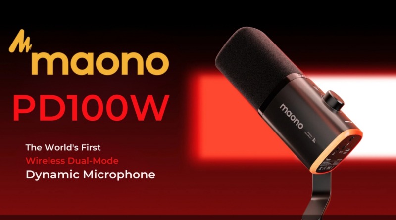 Maono PD100W microphone Review Banner