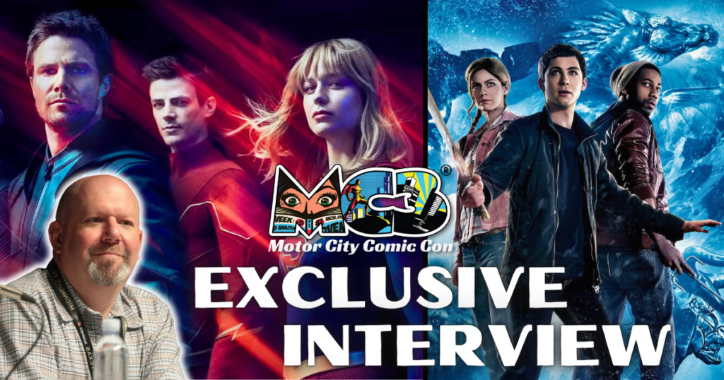 Marc Guggenheim on the Arrowverse and Percy Jackson banner